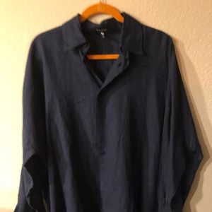 Eskandar Cotton Poplin Top